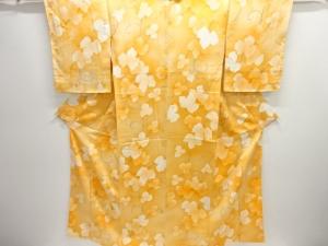 蔦の葉模様小紋着物